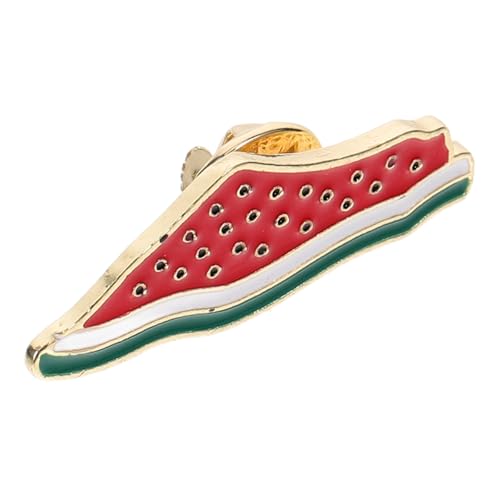 ROMISBABA Kreative Wassermelonen Brosche Anstecknadel aus Dekorative Kleine Frucht Brosche Modisches Accessoire für Damen Reversnadel für Hochzeit und Alltag von ROMISBABA