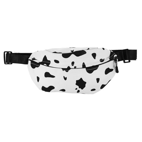 ROMISBABA Kuhmuster Umhängetasche für Damen Gürteltasche mit Verstellbarem Schultergurt Verarbeitung für Freizeit Einzigartiges Design Zieht ROMISBABA Kuhmuster Umhängetasche für Damen Gürteltasche mit Verstellbarem Schultergurt Verarbeitung für Freizeit Einzigartiges Design Zieht von ROMISBABA