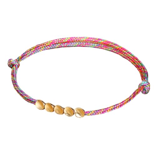 ROMISBABA Kupferperlenarmband für Damen Verstellbar Handgefertigt für Party Reisen Urlaub Angenehmer Tragekomfort Langlebig Leicht von ROMISBABA