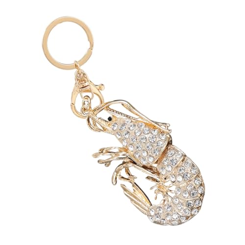 ROMISBABA Schlüsselanhänger Garnelenform Cambarus- Strass-intarsien Schlüsselanhänger für Dekorative Taschenverzierung ROMISBABA Schlüsselanhänger Garnelenform Cambarus- Strass-intarsien Schlüsselanhänger für Dekorative Taschenverzierung von ROMISBABA