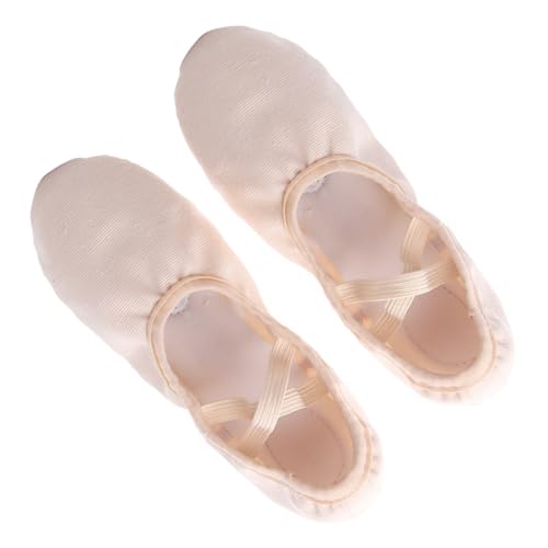ROMISBABA Leichte Elastische Ballett Tanzschuhe mit Rutschfester Sohle und Flexibel für Erwachsene Geeignet für Yoga Ballett Jazz und Modernen Tanz von ROMISBABA