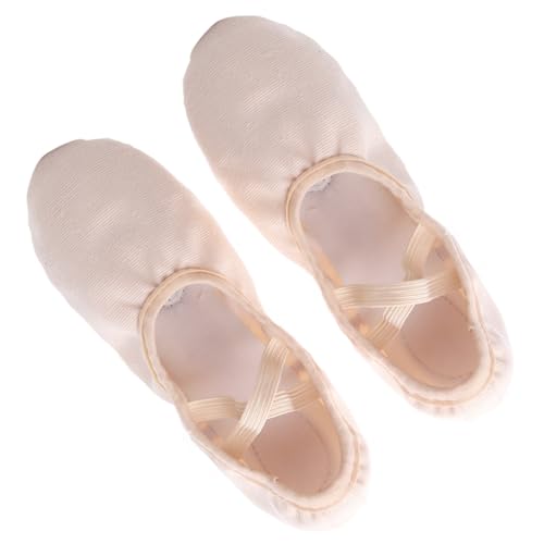 ROMISBABA Leichte Elastische Yoga Tanzschuhe mit Rutschfester Sohle Weiche Flexible Ballettschläppchen für Damen und Herren für Ballett und Modern Dance von ROMISBABA