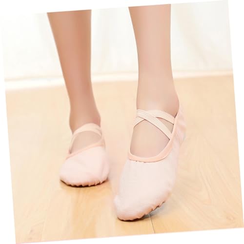 ROMISBABA Leichte Tanzschuhe mit Elastischem rutschfeste Ballettschuhe für Erwachsene Weiche Sohle für Yoga Ballett Modern Dance von ROMISBABA