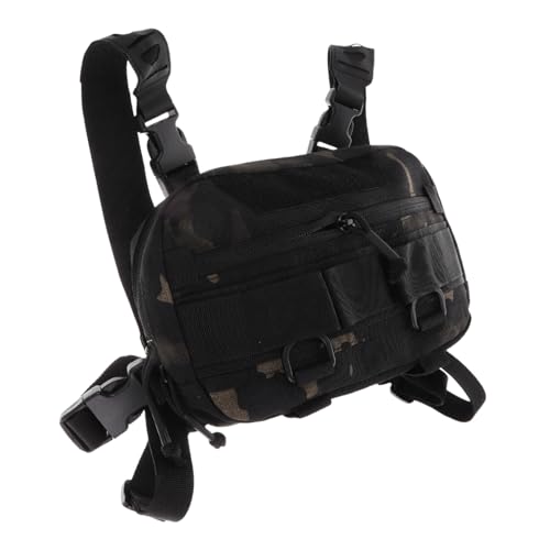 ROMISBABA Leichter Multifunktionaler Herren Brustbeutel aus Strapazierfähigem Oxford Modisch und Geräumig für Outdoor Sport Reisen und Abenteuer als Running Chest Pack und Vielseitige von ROMISBABA