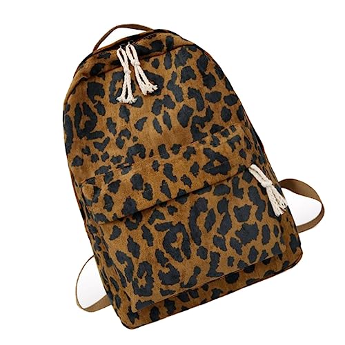 ROMISBABA Leopardenmust Schultertasche Mit Großer Kapazität Aus Hochwertigen Materialien Leicht Und Langlebig Für Schule Und Outdoor von ROMISBABA