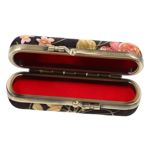 ROMISBABA Lippenstiftetui Mit Spiegel Lippenstifthalter Für Handtasche Organizer-Box Für Lippenstift Reise-Make-up-etui Praktisch Und Langlebig von ROMISBABA