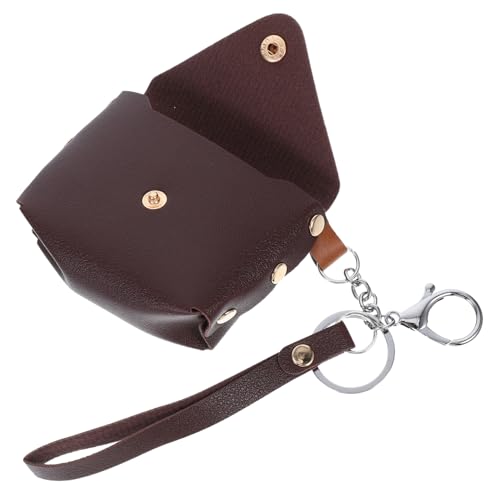 ROMISBABA Pu Schlüsselanhänger Münzbeutel Mit Lobster Clasp Für Damen Multifunktionale Mini Geldbörse Handlicher Schlüsselhalter Und Süßer Bag Charm von ROMISBABA
