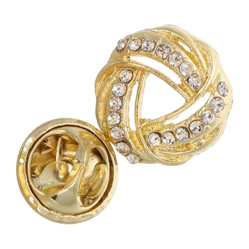 ROMISBABA Stilvolle Kragennadel Langlebigem Metall für Hemdkragen und Schals Sicherer Sitz Vielseitiges Accessoire Dekorative Brosche für Damen von ROMISBABA