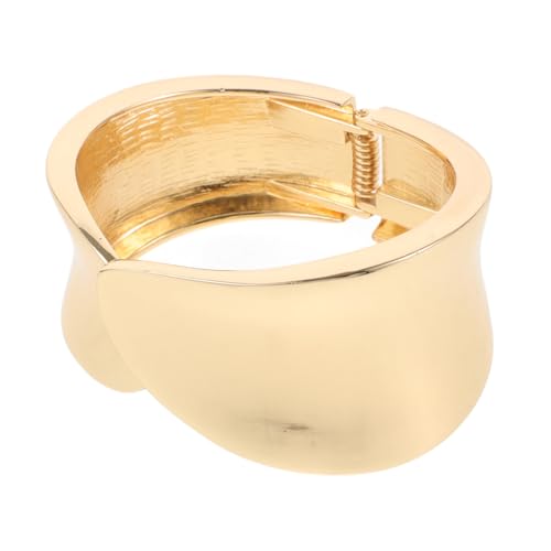 ROMISBABA Minimalistischer Offener Armreif Damen Geometrischer Metallarmband Langlebiger Moderner Schmuck für Alltag und Besondere Anlässe Stilvoll für Freundin und Mutter von ROMISBABA