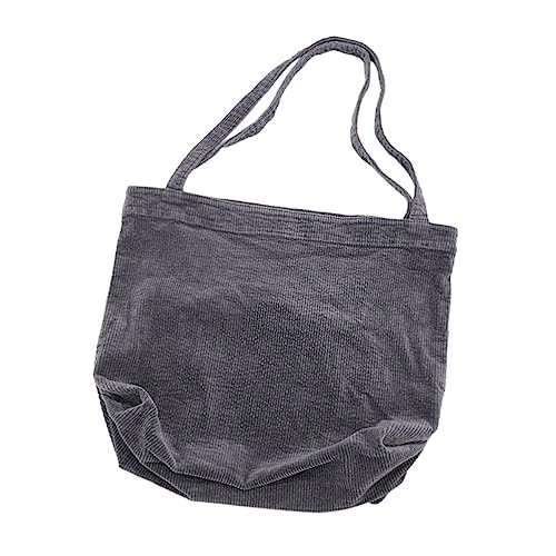 ROMISBABA Mode Große Kapazität Corduroy Umhängetasche Retro Design Tragbare Handtasche von ROMISBABA