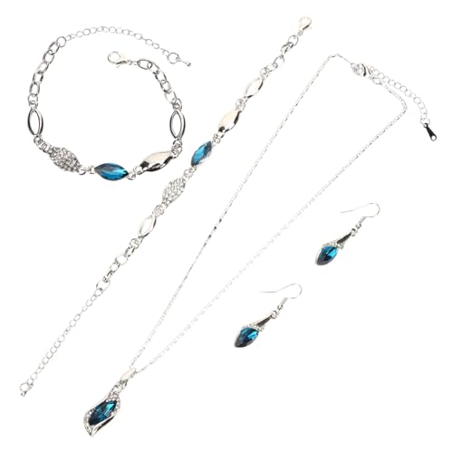 ROMISBABA Modeschmuck Damen Ohrringe Armband Halskette Teilig Leicht Tragbar Elegant für Alltag Party ROMISBABA Modeschmuck Damen Ohrringe Armband Halskette Teilig Leicht Tragbar Elegant für Alltag Party von ROMISBABA