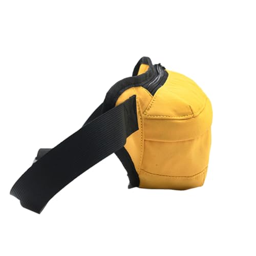 ROMISBABA Multifunktionale Damen Bauchtasche Gelb Modische Sport umhängetasche mit Großem Fassungsvermögen für Outdoor Wandern Laufen und Alltag Verstellbarer Gurt Leicht und Praktisch von ROMISBABA