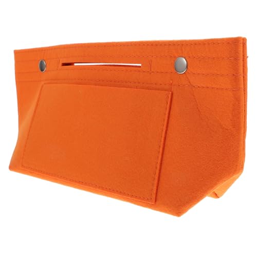 ROMISBABA Multifunktionale Kosmetiktasche aus Filz Große Kapazität Faltbar mit Mehreren Fächern Stilvolle Handtaschen innentasche Leicht und Praktisch Geeignet für Make up und von ROMISBABA