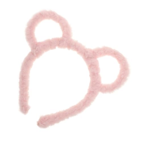 ROMISBABA Niedliches Bärenohren Haarband für Cosplay Weiches Stirnband mit Tierohren für Make Up Gesichtswäsche und Tägliche Aktivitäten Perfektes Kostümzubehör für und Junge Erwachsene von ROMISBABA