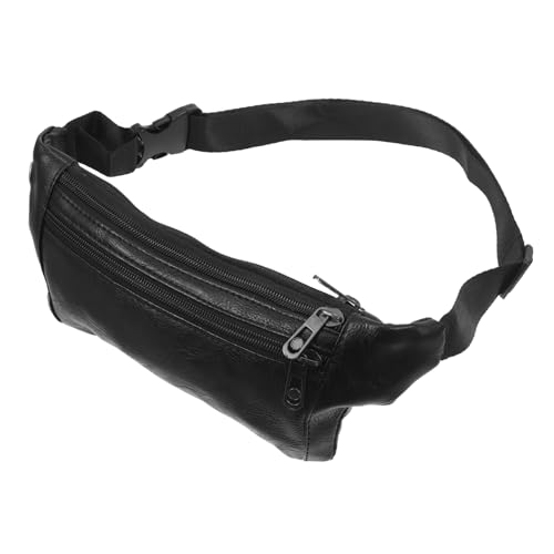 ROMISBABA Outdoor Hüfttasche für Männer Stilvolle Umhängetasche mit Kopfhörerstecker Verstellbare Brusttasche Sporttasche für Laufen Reisen Freizeitgestaltung von ROMISBABA