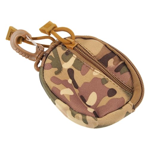 ROMISBABA Outdoor Ohrhörer Aufbewahrungstasche Polyester Belt Storage Bag mit Haken zum Aufhängen an Gürtel und Rucksack Robuste Camping Gurt Bauchtasche für Reisen Wandern Alltag von ROMISBABA