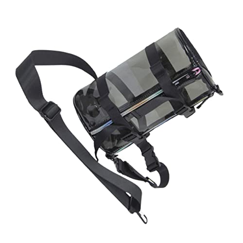 ROMISBABA PVC Schultertasche für Damen Transparente Zylindertasche Verstellbar für Dating Shopping Langlebig Geräumig Transparent ROMISBABA PVC Schultertasche für Damen Transparente Zylindertasche Verstellbar für Dating Shopping Langlebig Geräumig Transparent von ROMISBABA