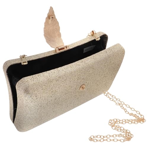 ROMISBABA Pailletten Abendtasche Damen Handtasche mit Kette Vielseitige Clutch für Bankett Hochzeit Kosmetik Aufbewahrung Modisch Kompakt Praktisch Zufällige Farbe Zufällige Farbe von ROMISBABA