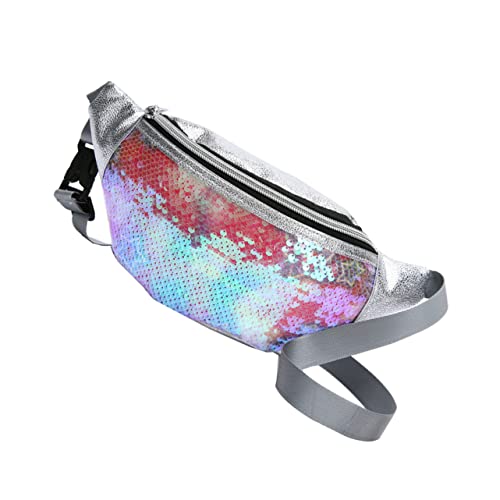 ROMISBABA Modischer Crossbody Beutel Mit Pailletten-Sternen Hüfttasche Freizeit-Schultertasche Für Damen Und Mädchen in Bunten Farben Für Konzerte Reisen Und Outdoor-aktivitäten von ROMISBABA