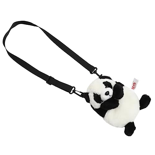 ROMISBABA Panda Plüsch Umhängetasche für Frauen Süße Tiermotiv Crossbody Verstellbare Gurte für Feiertage Partys Reisen Flauschig ROMISBABA Panda Plüsch Umhängetasche für Frauen Süße Tiermotiv Crossbody Verstellbare Gurte für Feiertage Partys Reisen Flauschig von ROMISBABA