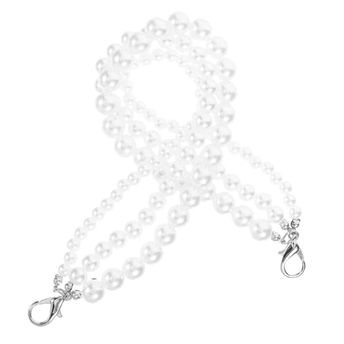 ROMISBABA Perlen Schuhkette Dreischichtig Handgefertigt Sneaker Charm Weiße Glänzende Perlen Stabile Schuhdekoration für Damen Modische Boot Chain für Alltag und Besondere Anlässe ROMISBABA Perlen Schuhkette Dreischichtig Handgefertigt Sneaker Charm Weiße Glänzende Perlen Stabile Schuhdekoration für Damen Modische Boot Chain für Alltag und Besondere Anlässe von ROMISBABA