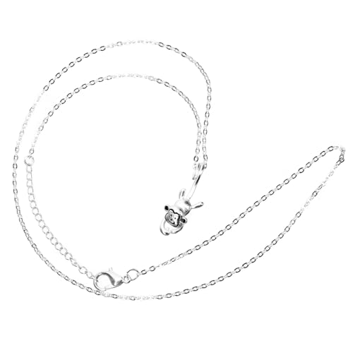 ROMISBABA Personalisierte Monkey Anhänger Halskette Damen Kupfer Modeschmuck Leicht Hautfreundlich Geschenkidee für Frauen und Mädchen von ROMISBABA