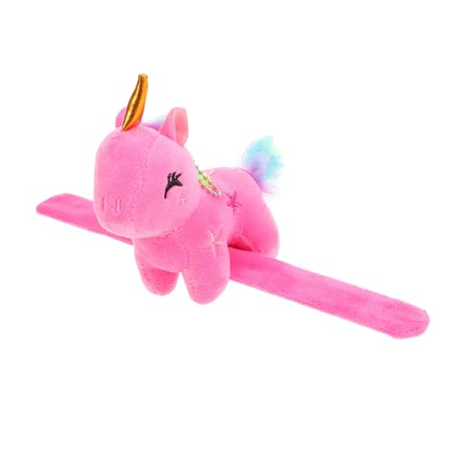 ROMISBABA Plüsch Einhorn Schnapparmband aus Weichem Baumwollmaterial Langlebiges Bequemes Party Armband für Kuscheltier Festival Dekoration Farblich Sortiert Zufällige Farbe von ROMISBABA