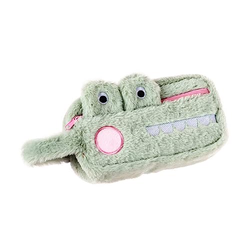 ROMISBABA Plüsch Federmäppchen Groß Krokodil Design Leichtes Stiftemäppchen Große Kapazität Studenten Schreibwaren Tasche für Schule und Büro ROMISBABA Plüsch Federmäppchen Groß Krokodil Design Leichtes Stiftemäppchen Große Kapazität Studenten Schreibwaren Tasche für Schule und Büro von ROMISBABA