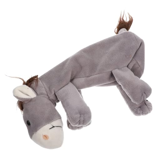 ROMISBABA Plüsch Federmäppchen für Großes Stiftemäppchen mit Reißverschluss Niedliches Tierdesign Große Kapazität für Stifte Kosmetik und Schreibwaren Leicht und Tragbar für Schüler von ROMISBABA