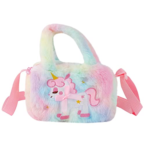 ROMISBABA Plüschtasche für Verstellbare Umhängetasche mit Cartoon Design für Reisen Kosmetik Organizer Teenager von ROMISBABA