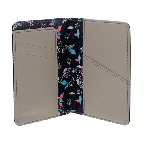 ROMISBABA Pu Leder Reisepasshülle Für Männer Und Frauen Kompakte Dokumentenmappe Zur Aufbewahrung Von Reisepässen Kreditkarten Und Reiseunterlagen Leicht Und Tragbar Für Reisen Und von ROMISBABA