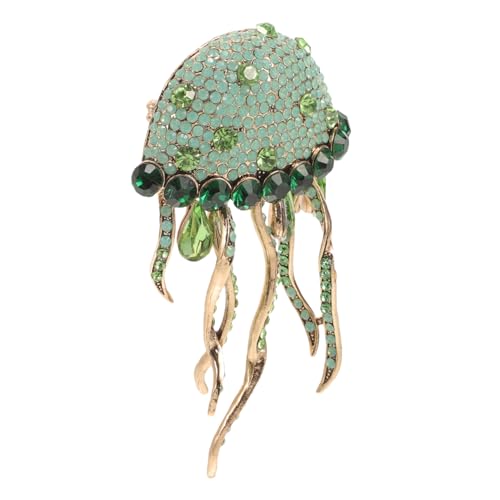 ROMISBABA Quallen Brosche mit Funkelnden Strasssteinen Modische Anstecknadel für Damenkleidung Vielseitiges Schmuck Accessoire für Festliche Anlässe und Alltagsoutfits ROMISBABA Quallen Brosche mit Funkelnden Strasssteinen Modische Anstecknadel für Damenkleidung Vielseitiges Schmuck Accessoire für Festliche Anlässe und Alltagsoutfits von ROMISBABA