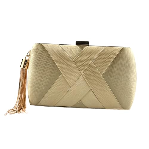 ROMISBABA Quaste Abendtasche für Damen Handtasche Lichtgold für Hochzeiten Partys Bälle Abendveranstaltungen Perfektes Accessoire ROMISBABA Quaste Abendtasche für Damen Handtasche Lichtgold für Hochzeiten Partys Bälle Abendveranstaltungen Perfektes Accessoire von ROMISBABA