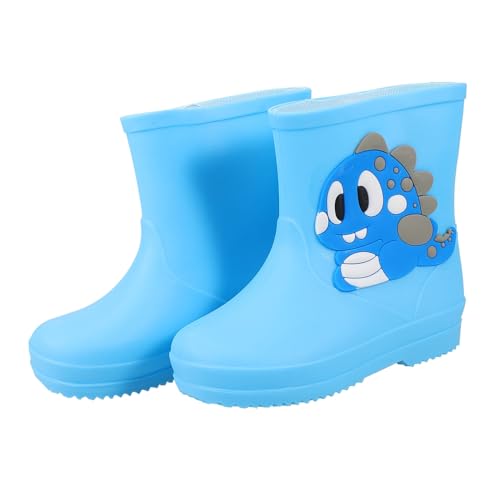 ROMISBABA Regenstiefel Rutschfest Leicht Cartoon Design Outdoor Gummistiefel für Spiel Wasser Camping Spaziergang von ROMISBABA