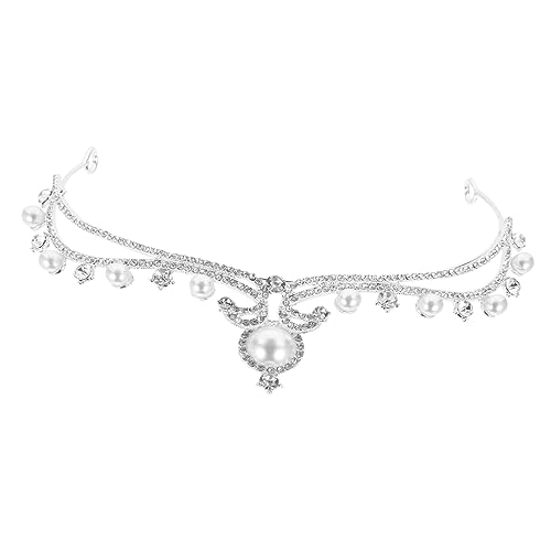 ROMISBABA Tiara Für Hochzeit Braut Diadem Mit Strass-design Haarschmuck Für Damen Elegant Für Bankette Geburtstage Tänze Und Fotos von ROMISBABA