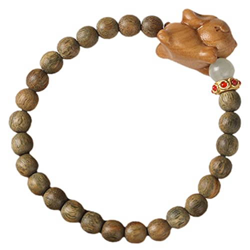 ROMISBABA Sandalwood Beaded Bracelet Für Freunde Bunny Armband Grünem Sandelholz Glücksarmband Für Damen Und Herren Zu Anlässen Wie Geburtstagen Und Feiertagen ROMISBABA Sandalwood Beaded Bracelet Für Freunde Bunny Armband Grünem Sandelholz Glücksarmband Für Damen Und Herren Zu Anlässen Wie Geburtstagen Und Feiertagen von ROMISBABA