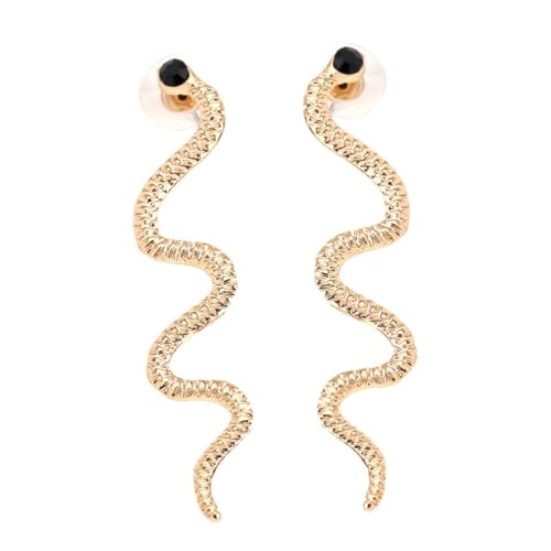 ROMISBABA Schlangenohrringe Damen Kreativ Individualistisch Modisch Langlebig Schmuck Inspiration Alltag Elegant ROMISBABA Schlangenohrringe Damen Kreativ Individualistisch Modisch Langlebig Schmuck Inspiration Alltag Elegant von ROMISBABA