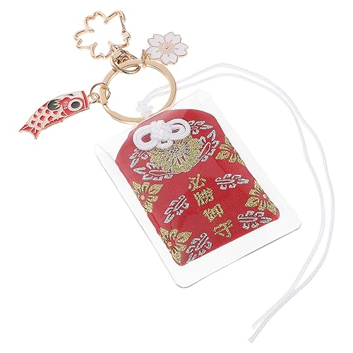 ROMISBABA Schlüsselkettenschlüssel Ringschlüssel Hanging Glückautos Ornamente Schlüsselbund Schlüsselkettenring Car Decoration Kirschblüten Schlüsselkettenschlüsselkettenauto von ROMISBABA