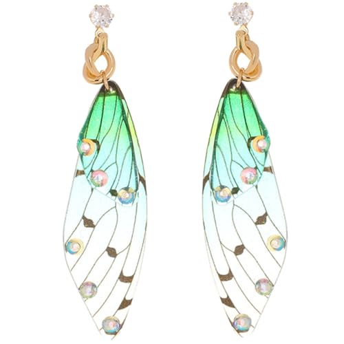 ROMISBABA Schmetterling Ohrringe Damen Dangle Ohrschmuck mit Filigranen Flügeln Leichter Ohrhänger Modisches Accessoire für Mädchen und Frauen Passend zu Party und Alltag ROMISBABA Schmetterling Ohrringe Damen Dangle Ohrschmuck mit Filigranen Flügeln Leichter Ohrhänger Modisches Accessoire für Mädchen und Frauen Passend zu Party und Alltag von ROMISBABA