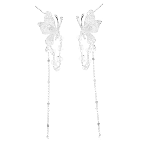 ROMISBABA Schmetterlings-tropfenohrringe Mit Quasten Lange Ohrringe Für Frauen Und Mädchen Statement-schmuck Für Hochzeit Und Party von ROMISBABA