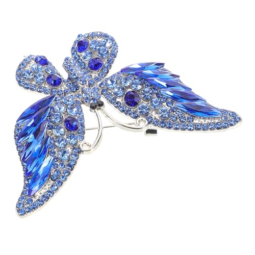 ROMISBABA Schmetterlingsbrosche mit Strass Anstecknadel für Damen für Kleider Schals und Outfits Robustem Legierungsmaterial Gefertigt ROMISBABA Schmetterlingsbrosche mit Strass Anstecknadel für Damen für Kleider Schals und Outfits Robustem Legierungsmaterial Gefertigt von ROMISBABA