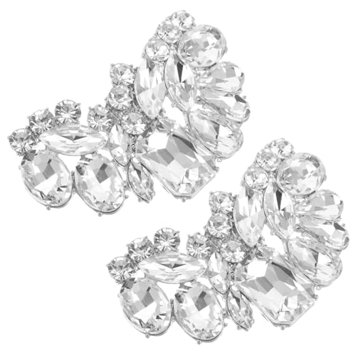 ROMISBABA Schuh-charms Für Damen 2 Stück Strass-blumenclips – Abnehmbare Schuhdekorationen Für Elegante Und Freizeitschuhe ROMISBABA Schuh-charms Für Damen 2 Stück Strass-blumenclips – Abnehmbare Schuhdekorationen Für Elegante Und Freizeitschuhe von ROMISBABA