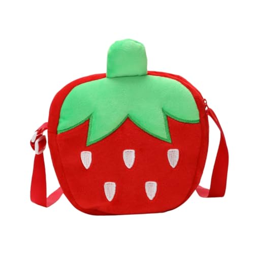 ROMISBABA Schultertasche Erdbeer Design Verstellbarer Gurt Leicht Strapazierfähig für Mädchen Alltag Shopping Freizeit Party Crossbody Bag Klein Niedlich ROMISBABA Schultertasche Erdbeer Design Verstellbarer Gurt Leicht Strapazierfähig für Mädchen Alltag Shopping Freizeit Party Crossbody Bag Klein Niedlich von ROMISBABA