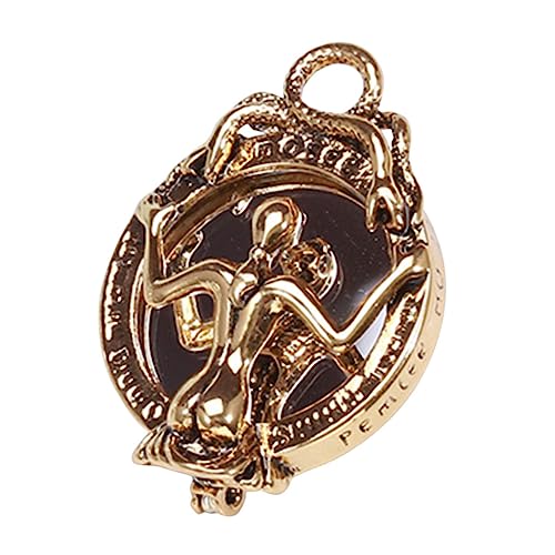 ROMISBABA Silberbrosche Damen Punk Schädel Design Vintage Anstecknadel für Kleidung Jacken Schals Rucksäcke Modisches Accessoire Einzigartig Leicht von ROMISBABA