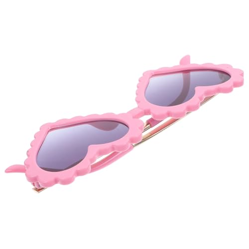 ROMISBABA Sonnenbrille Herzform Rahmen Uv Schutz Modeaccessoire für Outdoor Reise Party Mädchen Jungen Langlebig und Modisch von ROMISBABA