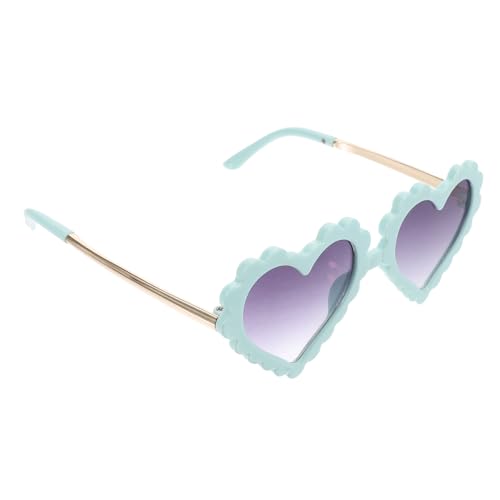 ROMISBABA Sonnenbrille Uv Herzform Partybrille Modisch Robust Outdoor Schutz für Mädchen Jungen Design Langlebig für Alltag und Festliche Anlässe von ROMISBABA