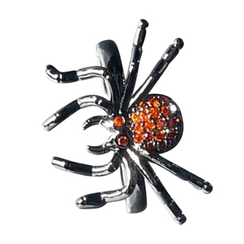 ROMISBABA Spinnenring für Männer im Punk Verstellbarer Fingerring mit Strasssteinen Modischer Schmuck für Halloween Offener Spinnen Stapelring Einzigartiges Design für Trendbewusste ROMISBABA Spinnenring für Männer im Punk Verstellbarer Fingerring mit Strasssteinen Modischer Schmuck für Halloween Offener Spinnen Stapelring Einzigartiges Design für Trendbewusste von ROMISBABA