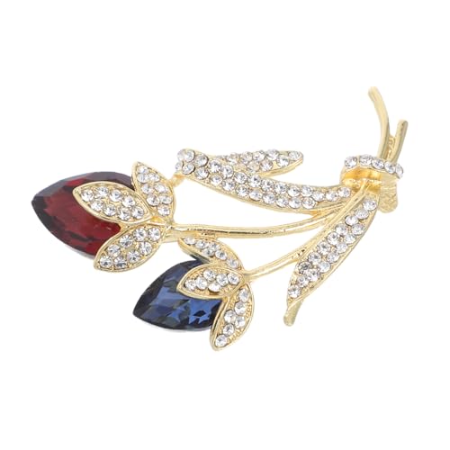 ROMISBABA Strass-blumenbrosche: Zarte Corsage-accessoires Für Damen Im Retro-barock-stil Für Hochzeiten, Partys Und Den Alltag ROMISBABA Strass-blumenbrosche: Zarte Corsage-accessoires Für Damen Im Retro-barock-stil Für Hochzeiten, Partys Und Den Alltag von ROMISBABA