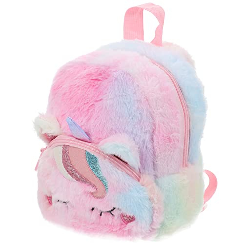 ROMISBABA Einhorn-Stil Plüsch Buch Tasche Umhängetasche Mädchen Rucksack Tasche Junge Mädchen Spielzeug von ROMISBABA