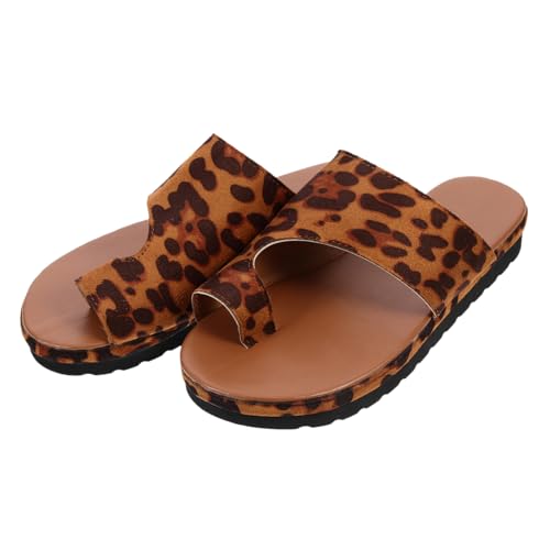 ROMISBABA Stylische Damen Sommer Sandalen Bunion Sandalen Atmungsaktive Leichte Strand Schuhe Komfortable Fußentlastung Modische Offene Zehen Sandaletten von ROMISBABA
